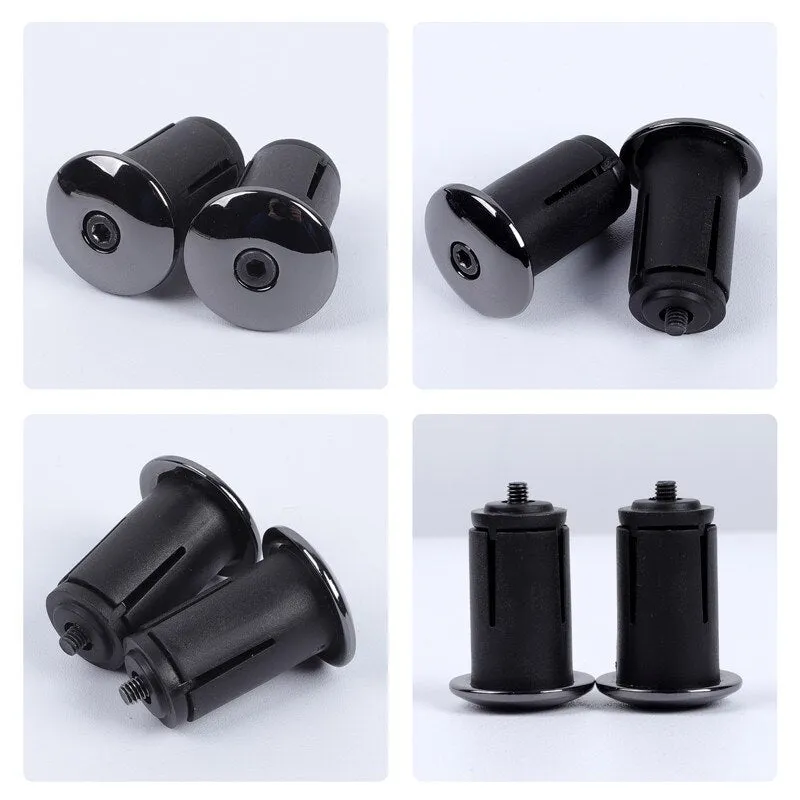 1 Pair Bicycle Grip Plugs Handle Bar End Cap Lightweight MTB Road Bike Bar End Plugs For Handlebar Grip Accessories