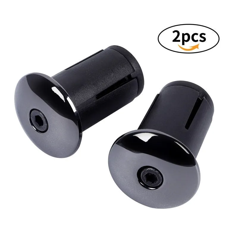 1 Pair Bicycle Grip Plugs Handle Bar End Cap Lightweight MTB Road Bike Bar End Plugs For Handlebar Grip Accessories