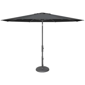 11' TWIST MARKET UMBRELLA, CANVAS COAL