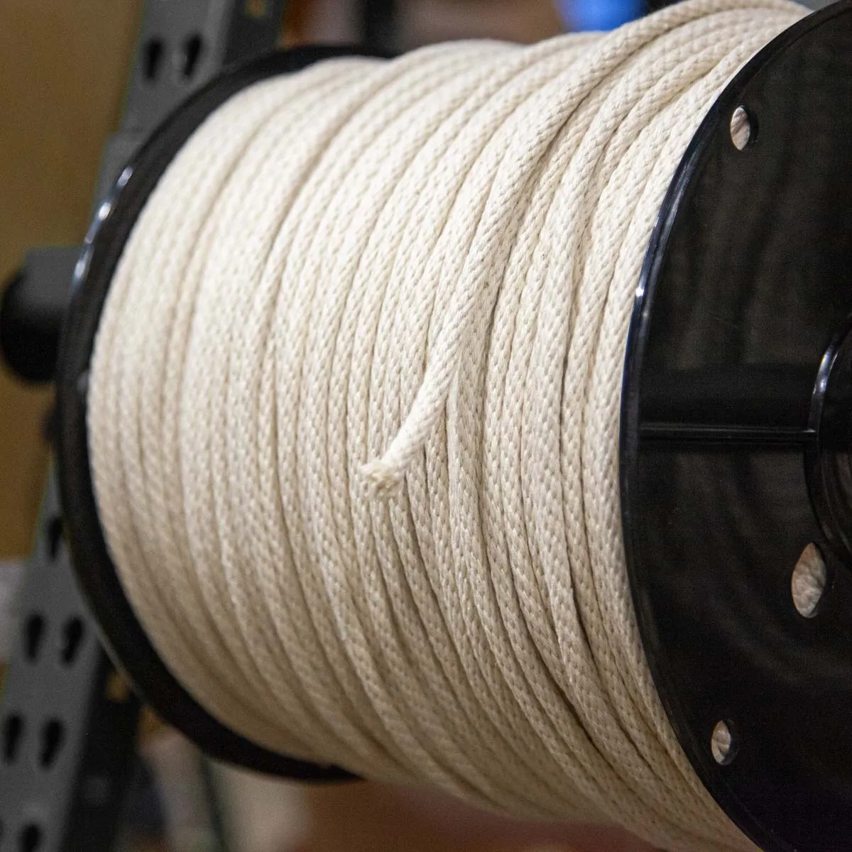 1/4" Solid Braid Cotton