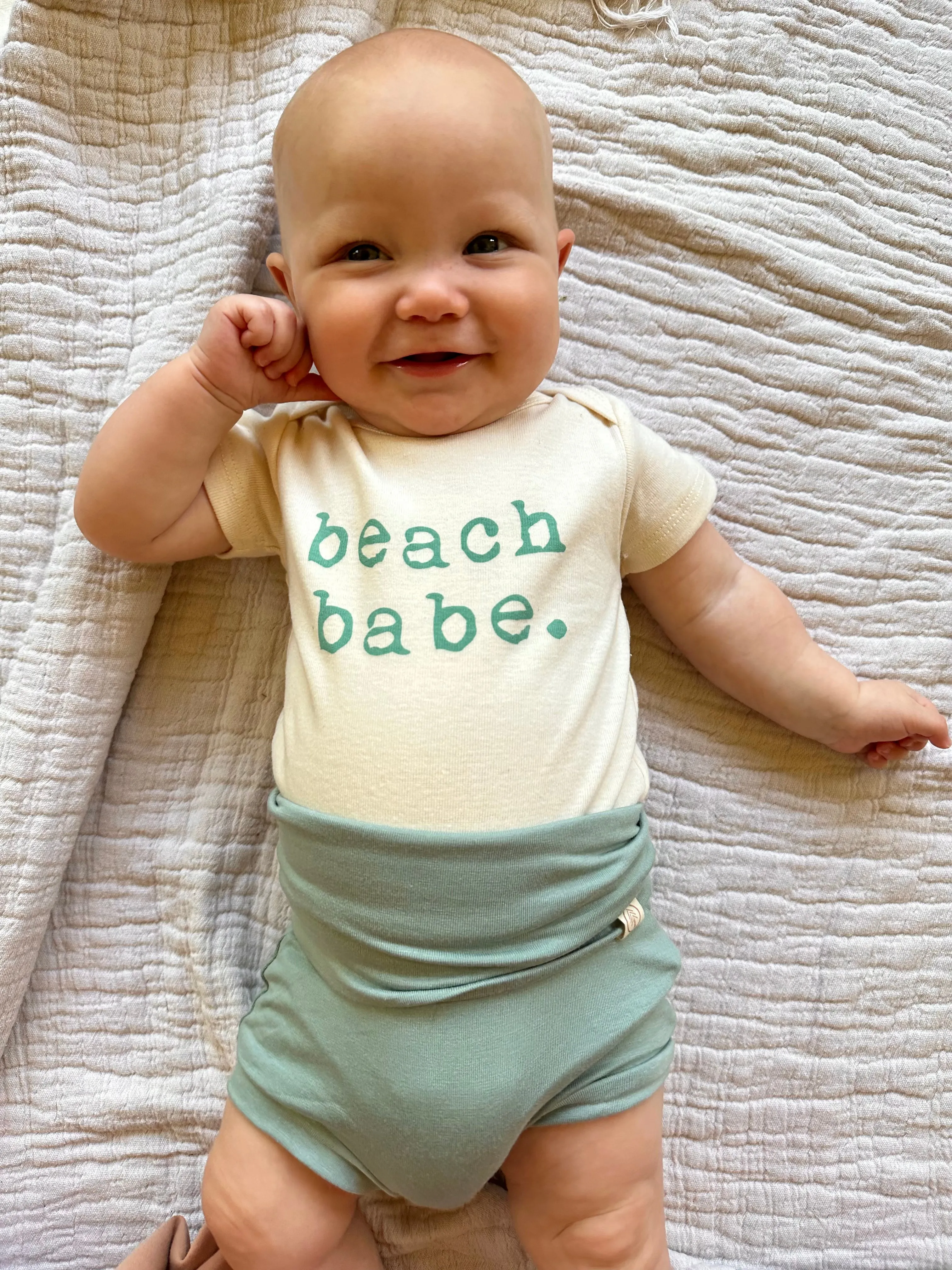 4/5T, 5T | Fold Over Bloomers | Seafoam | Bamboo