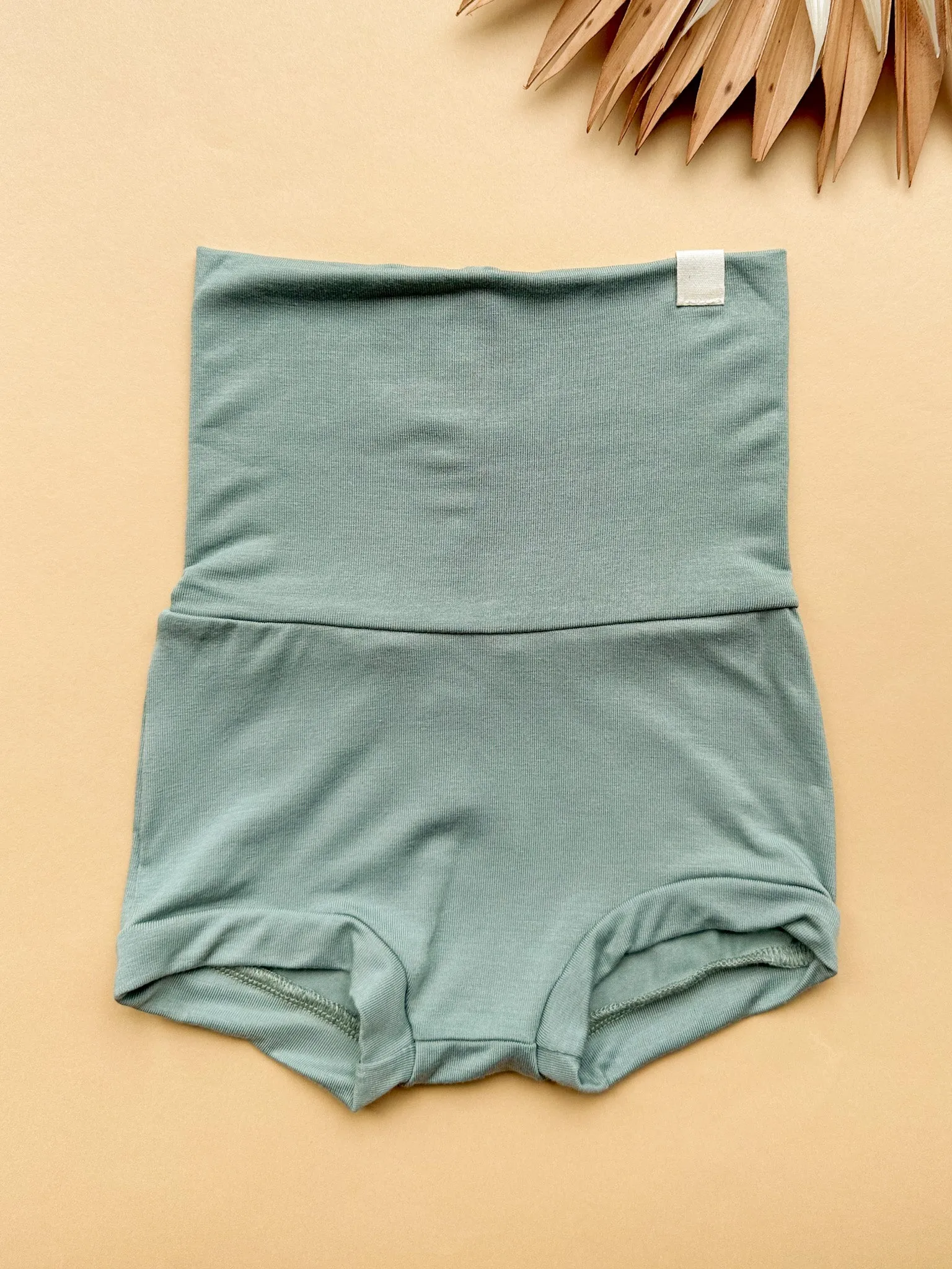 4/5T, 5T | Fold Over Bloomers | Seafoam | Bamboo