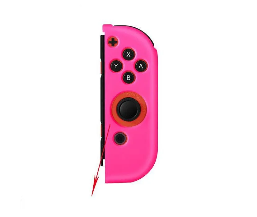 AKITOMO NSW JOY-CON (L/R) SILICON COVER GREEN/PINK (AKSW-107GP)