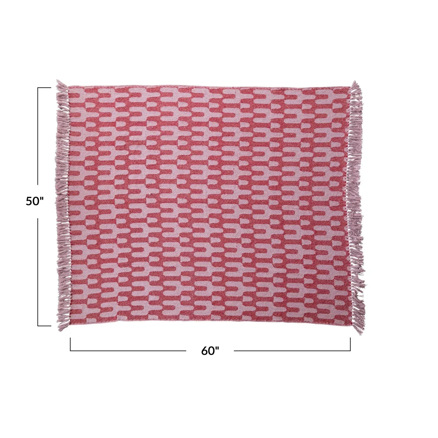 Arch Pattern Throw Blanket