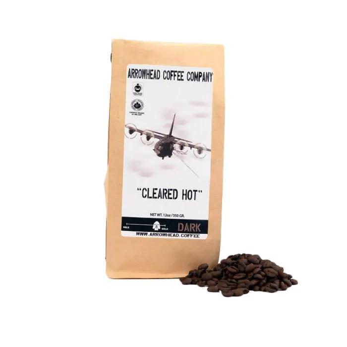 Arrowhead Coffee Cleared Hot - Espresso Blend - Dark Coffee; 340g