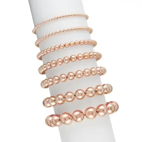 Baller | Rose Gold Bracelets by Size