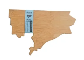 Bamboo Detroit City Outline Cutting Board