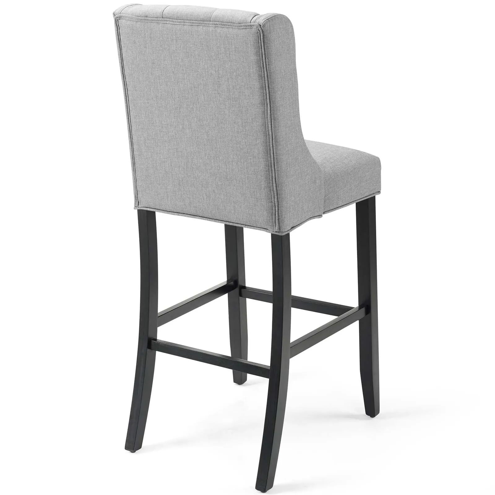 Baronet Tufted Button Upholstered Fabric Bar Stool by Modway