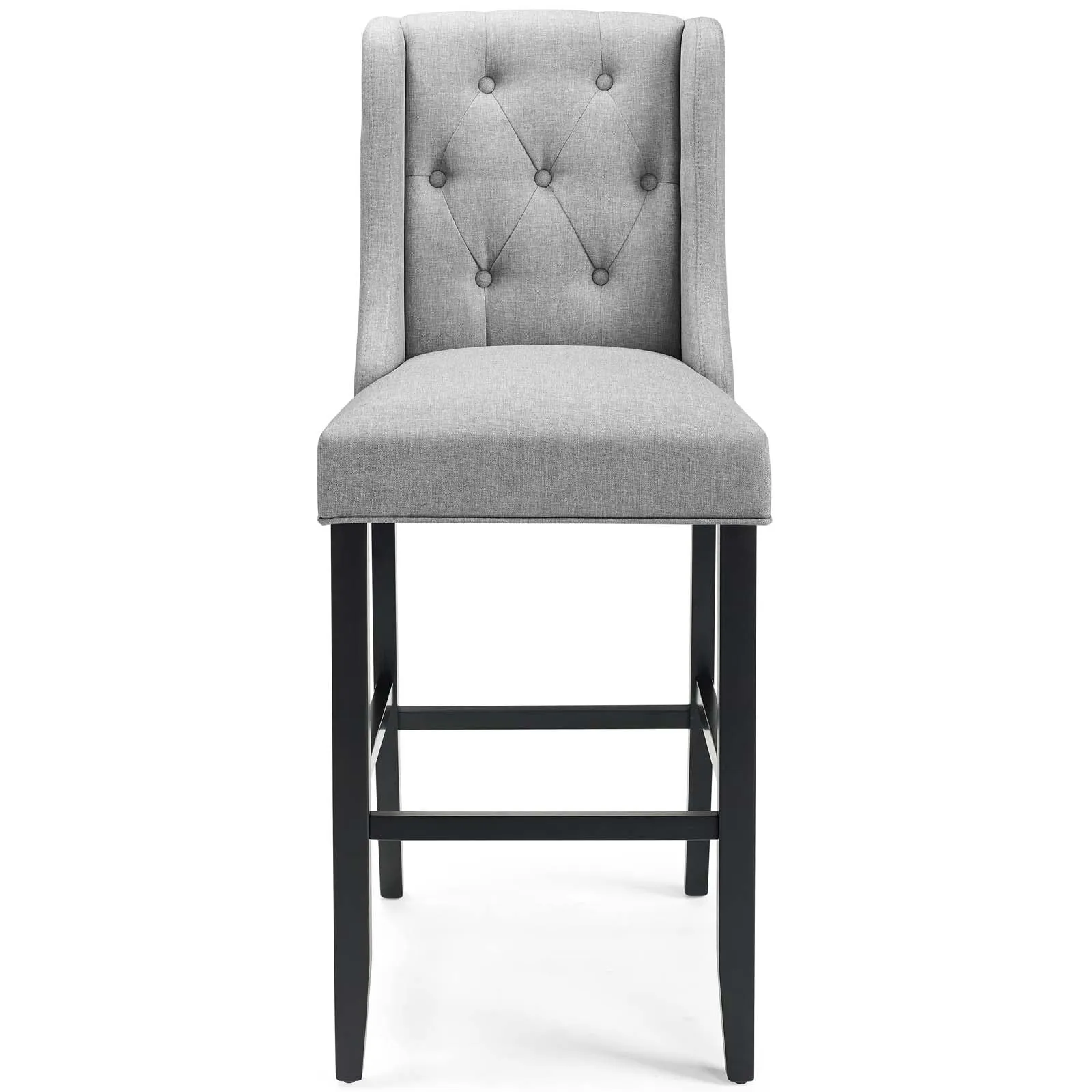 Baronet Tufted Button Upholstered Fabric Bar Stool by Modway