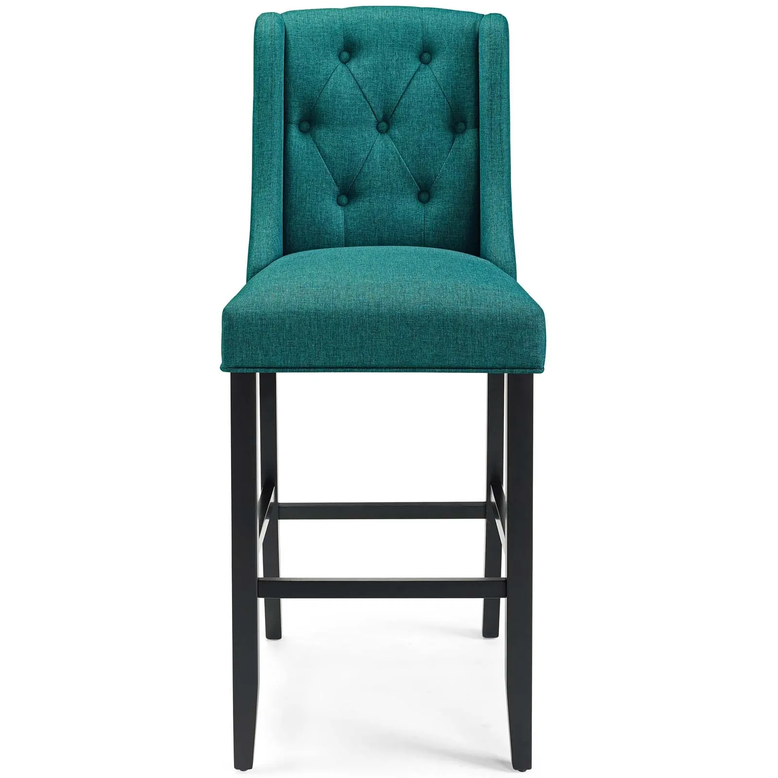 Baronet Tufted Button Upholstered Fabric Bar Stool by Modway