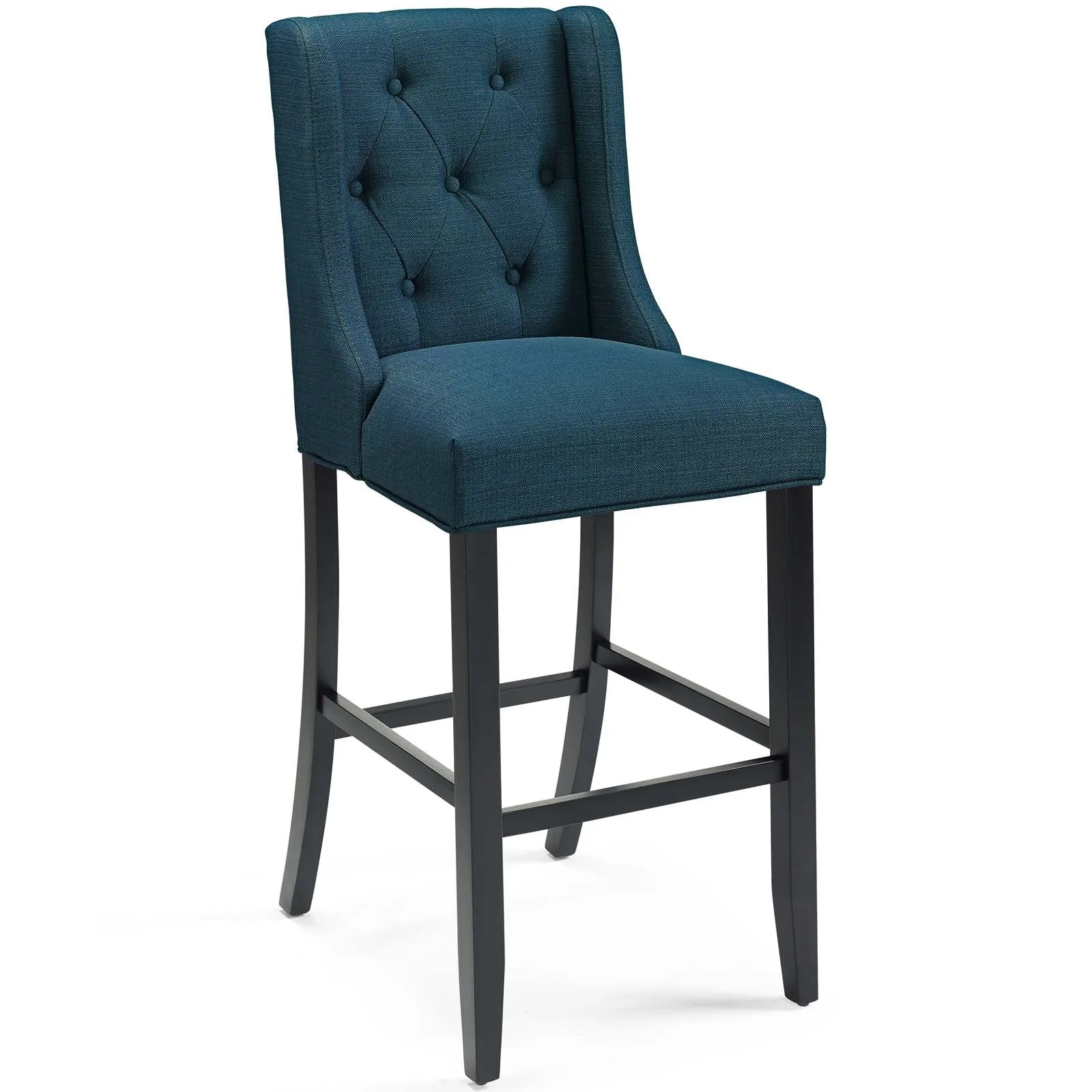 Baronet Tufted Button Upholstered Fabric Bar Stool by Modway