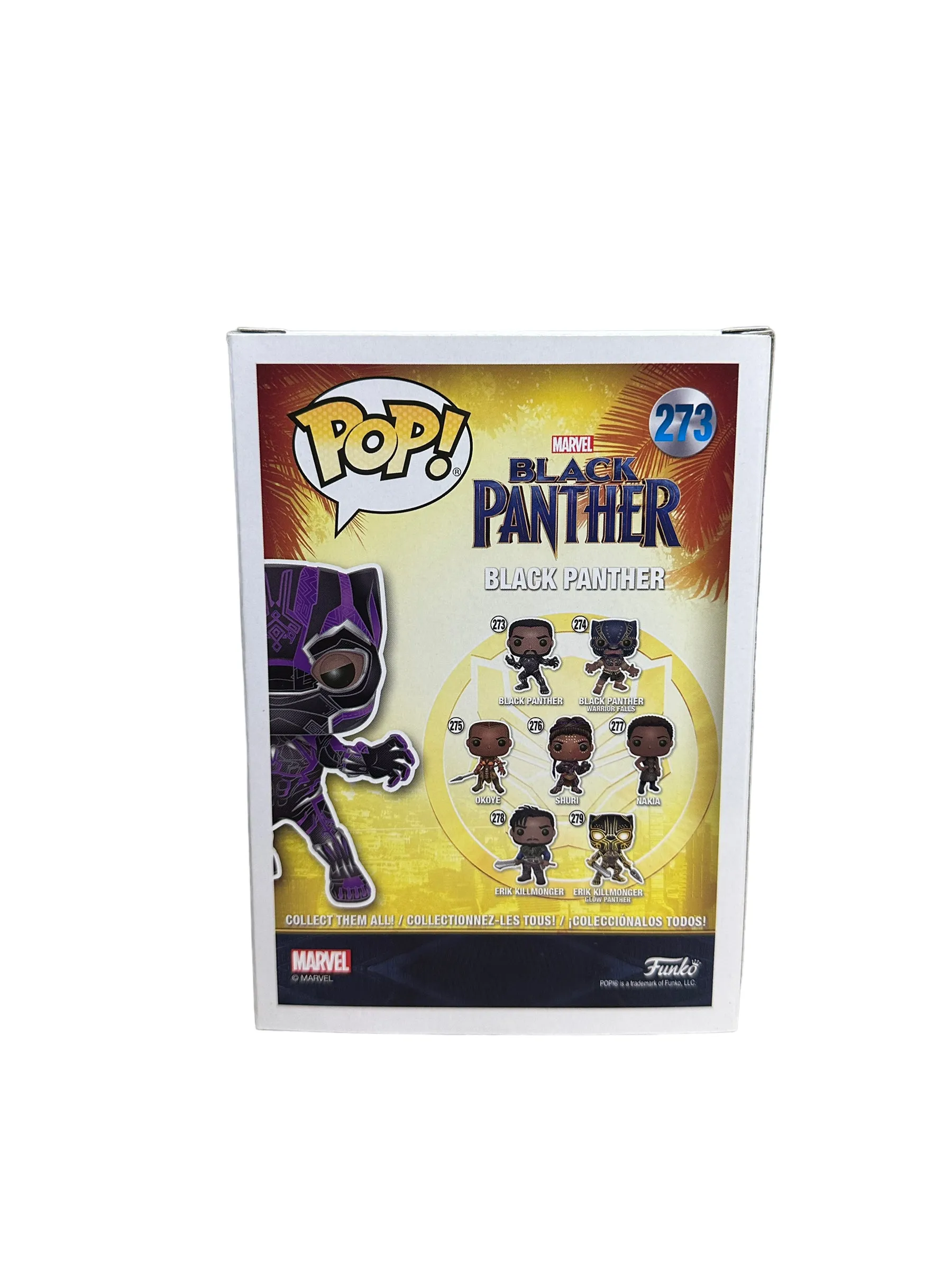 Black Panther #273 (Glows in the Dark) Funko Pop! - Black Panther - Target Exclusive - Condition 9.5/10