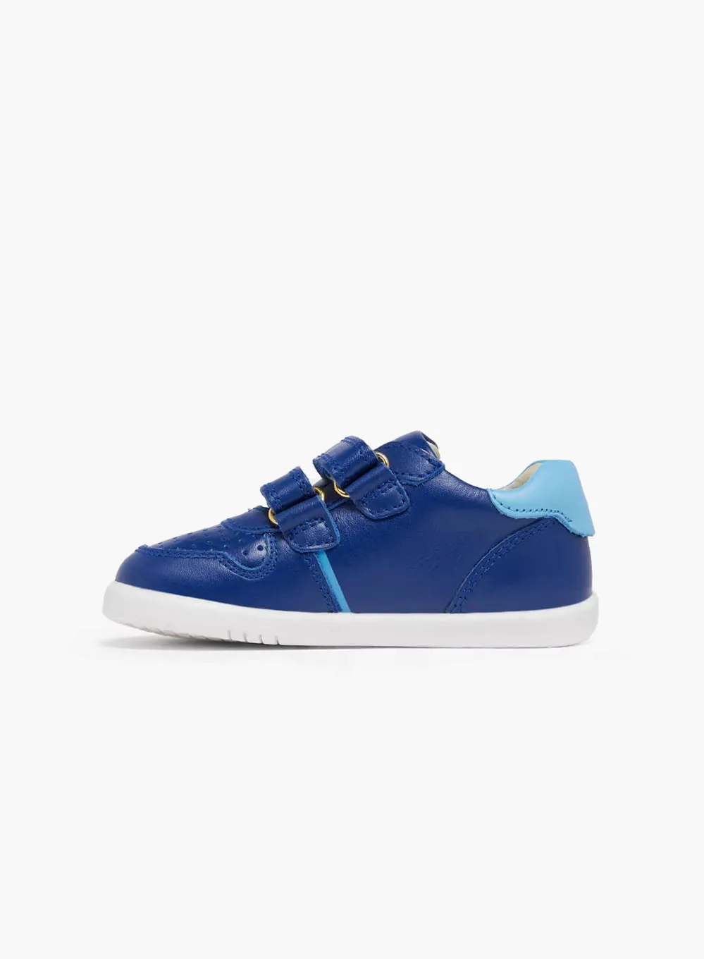 Bobux Riley Trainers in Blueberry/Blue