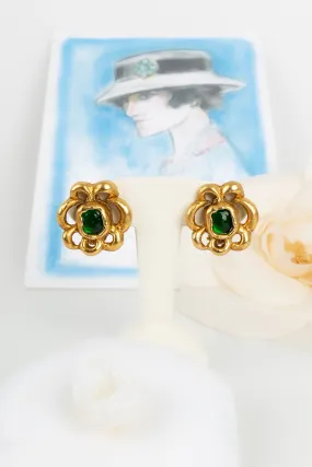 Boucles d'oreilles baroques Chanel