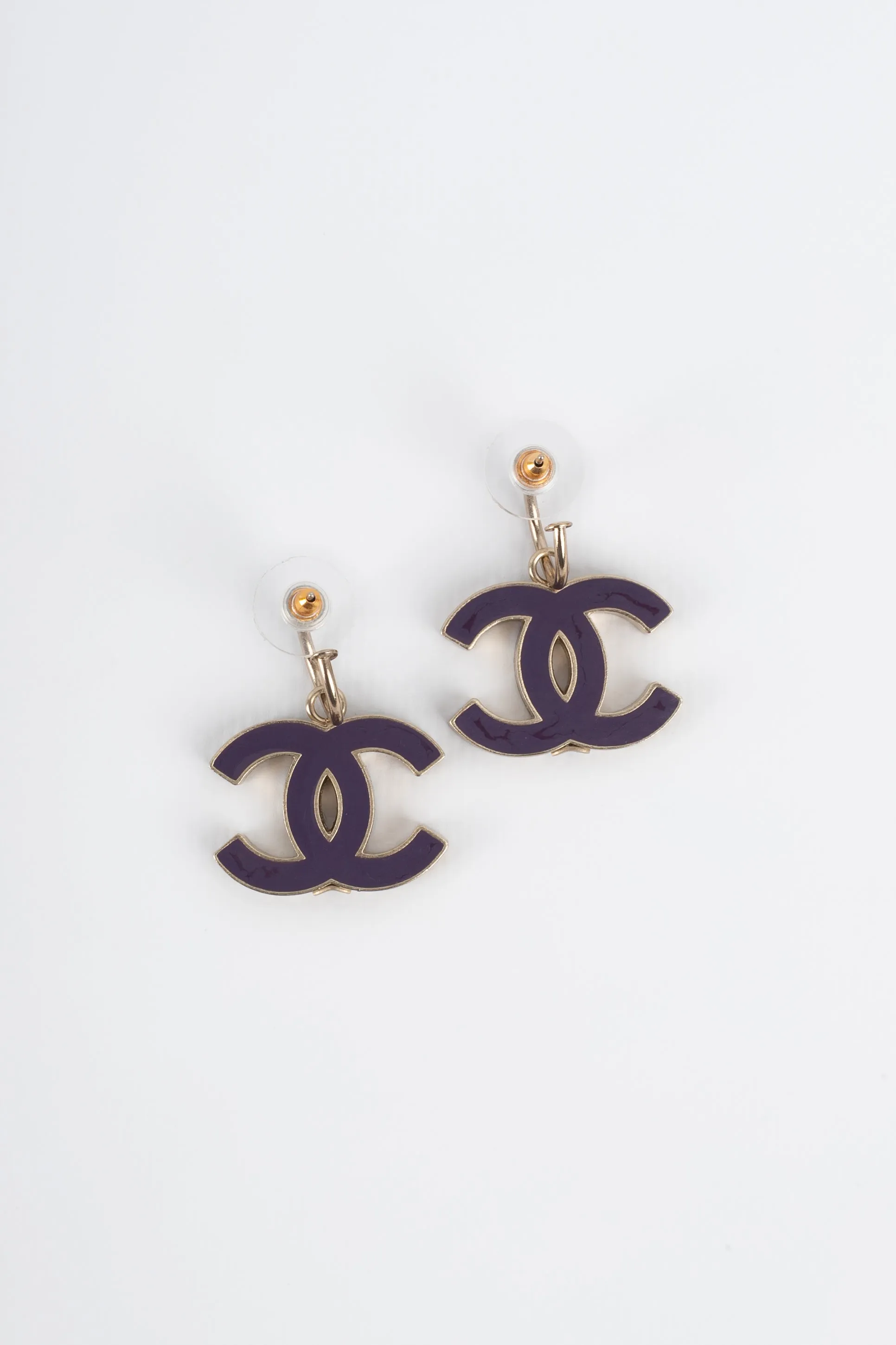 Boucles d'oreilles cc Chanel 2004