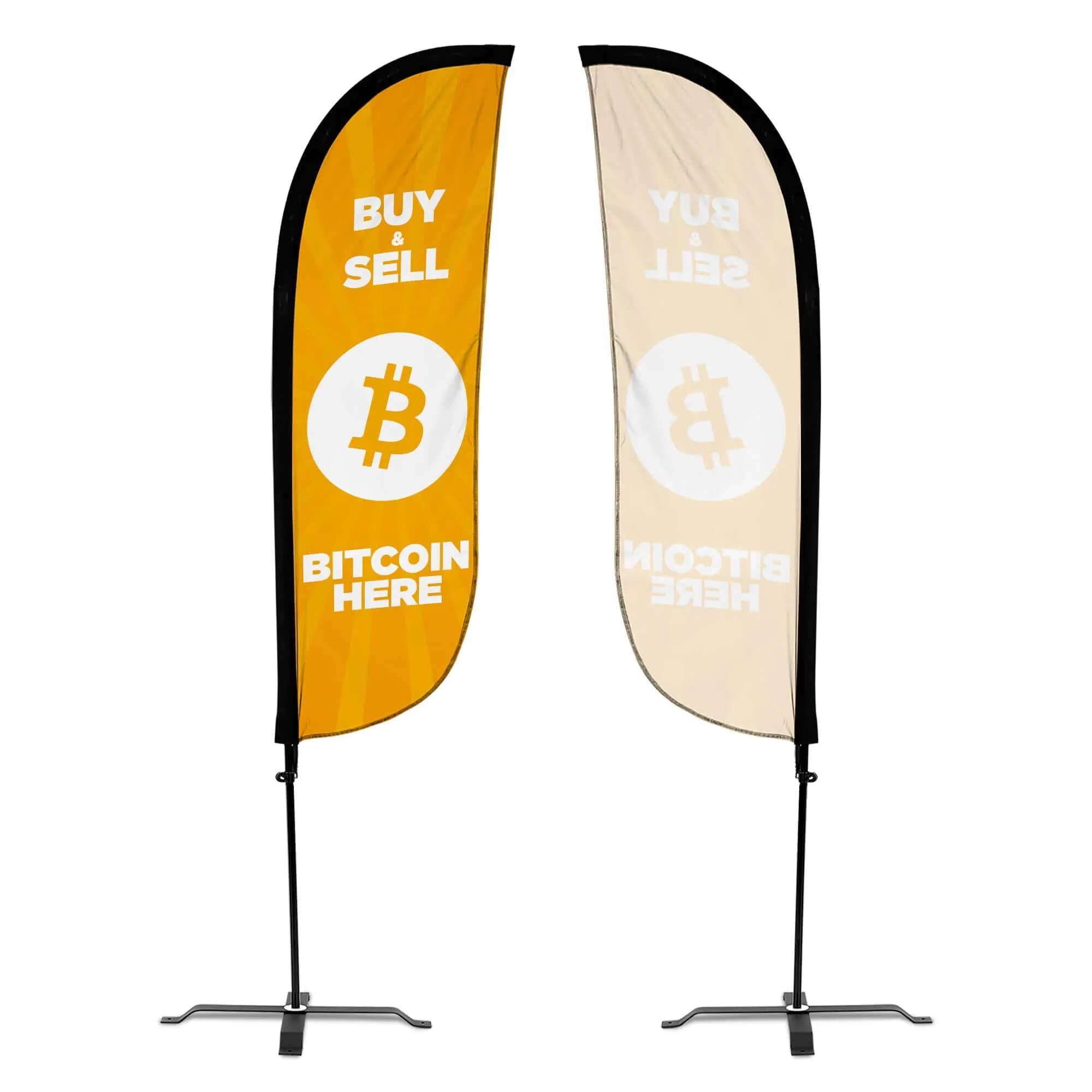 BTM Machine 5ft Feather Flag