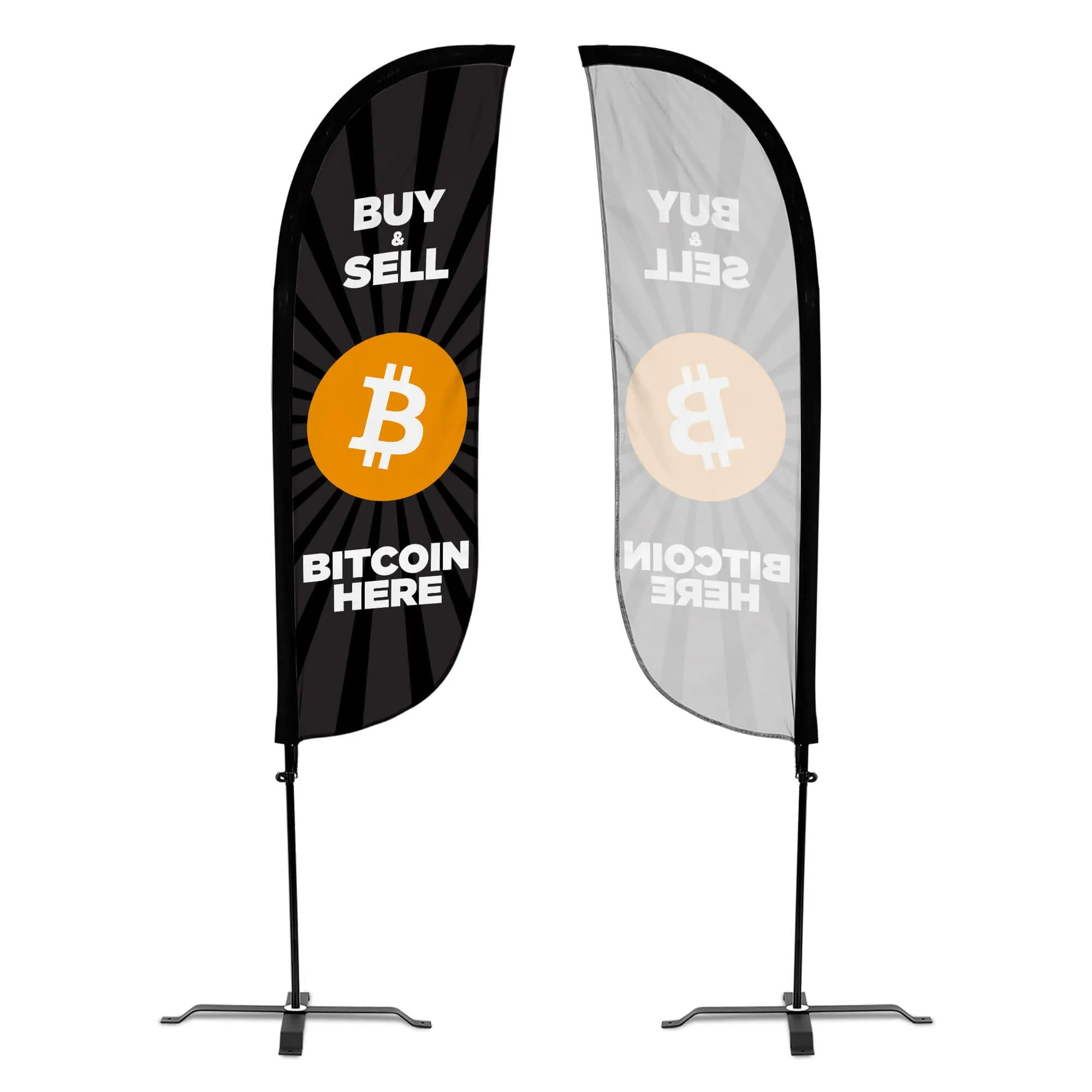 BTM Machine 5ft Feather Flag