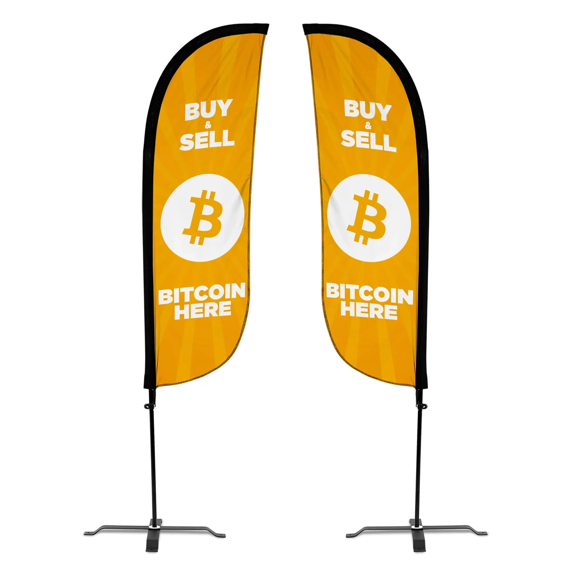 BTM Machine 5ft Feather Flag