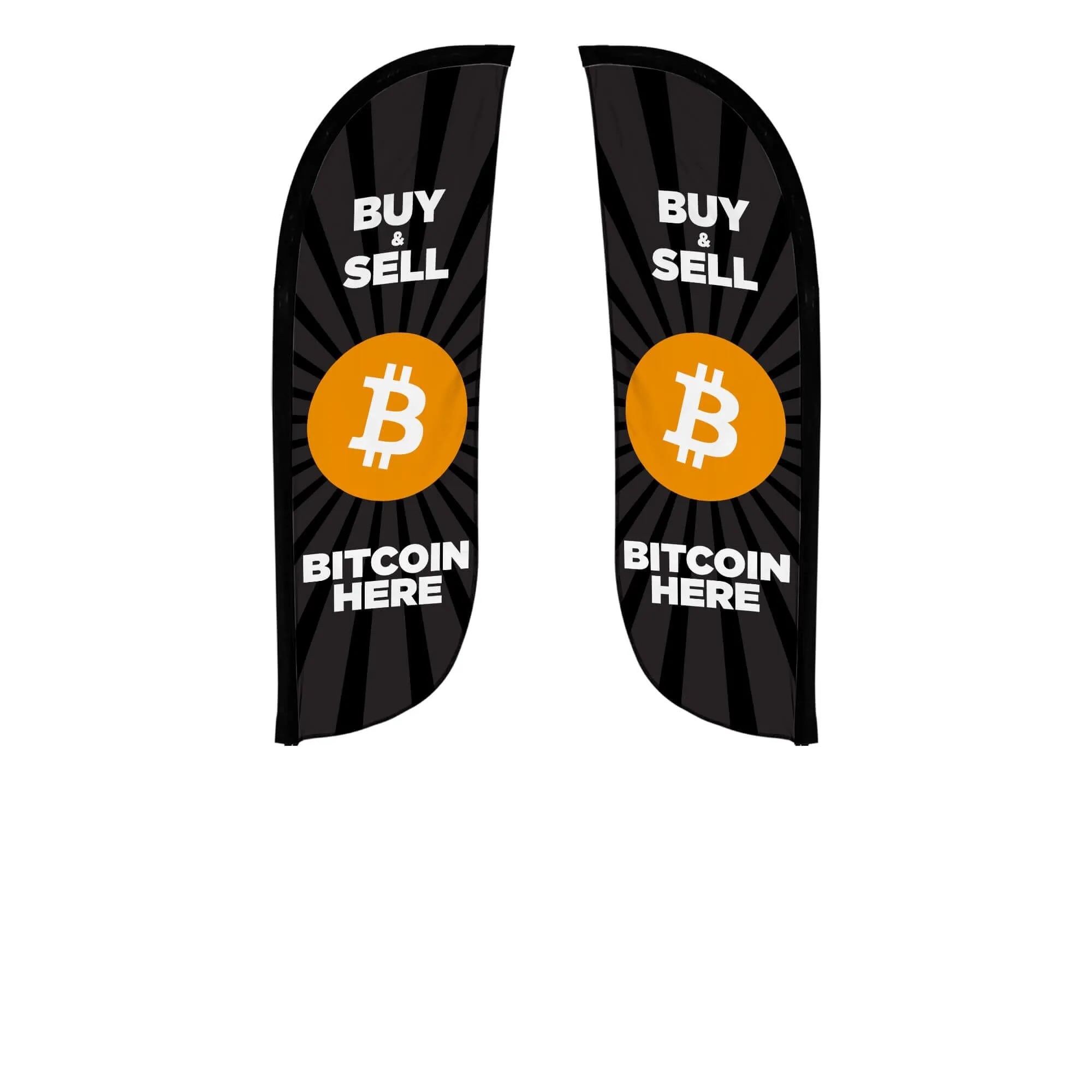 BTM Machine 5ft Feather Flag