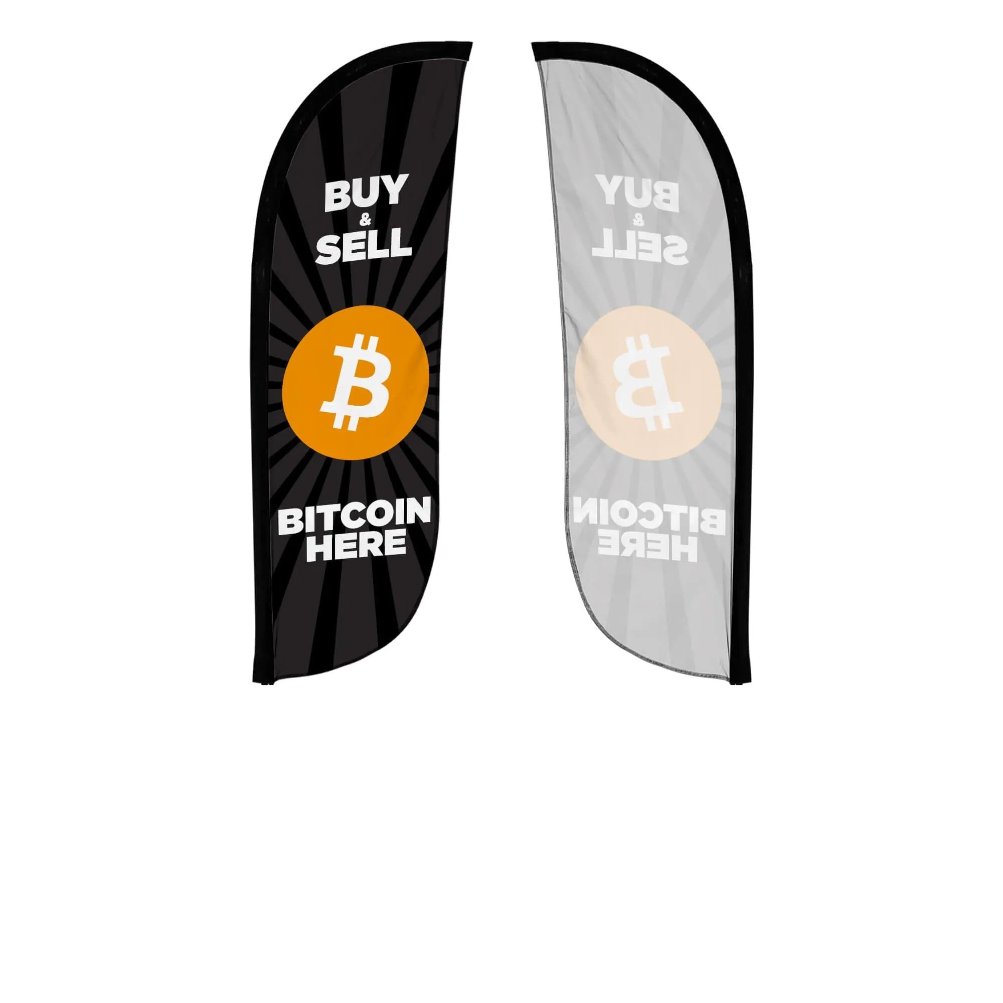 BTM Machine 5ft Feather Flag