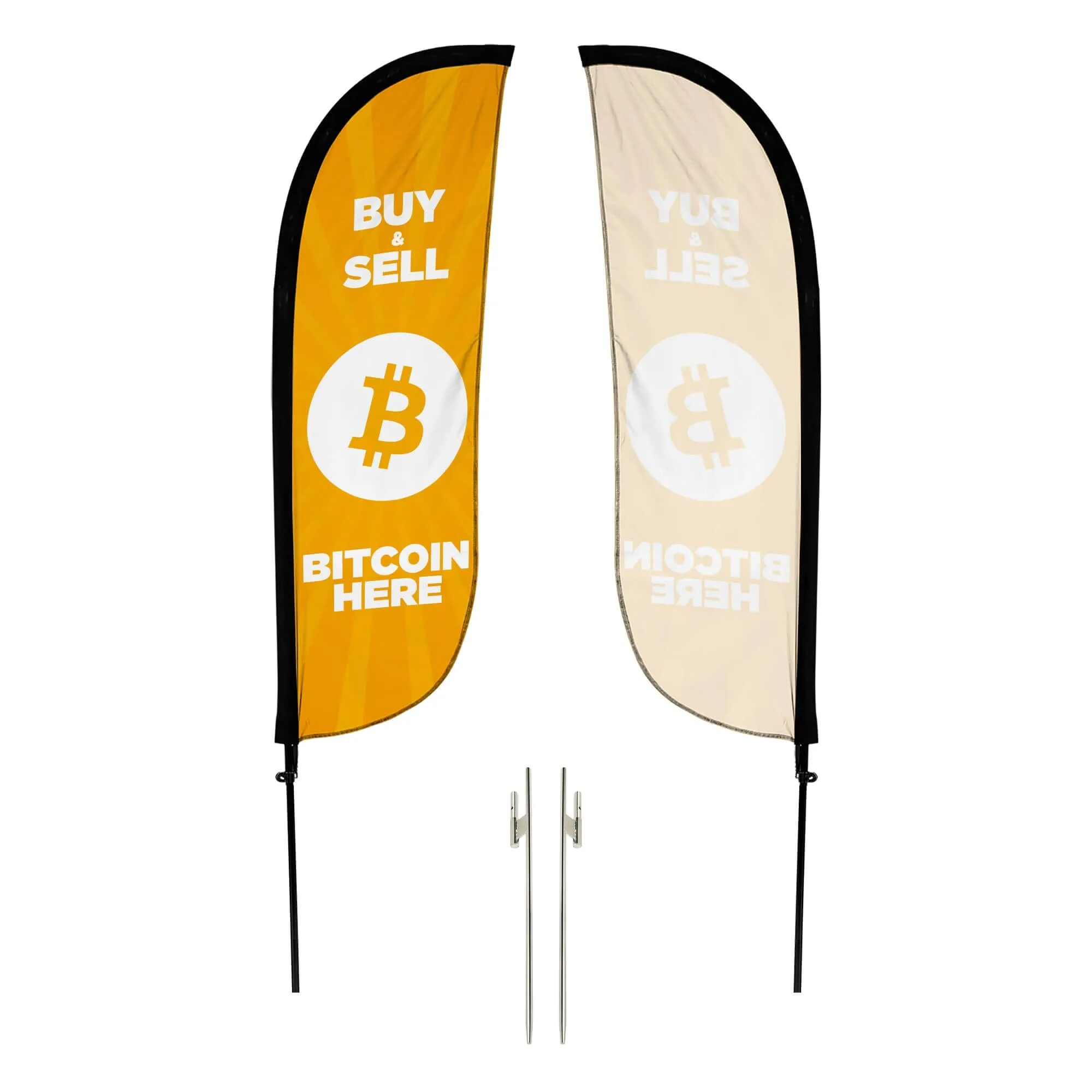 BTM Machine 5ft Feather Flag