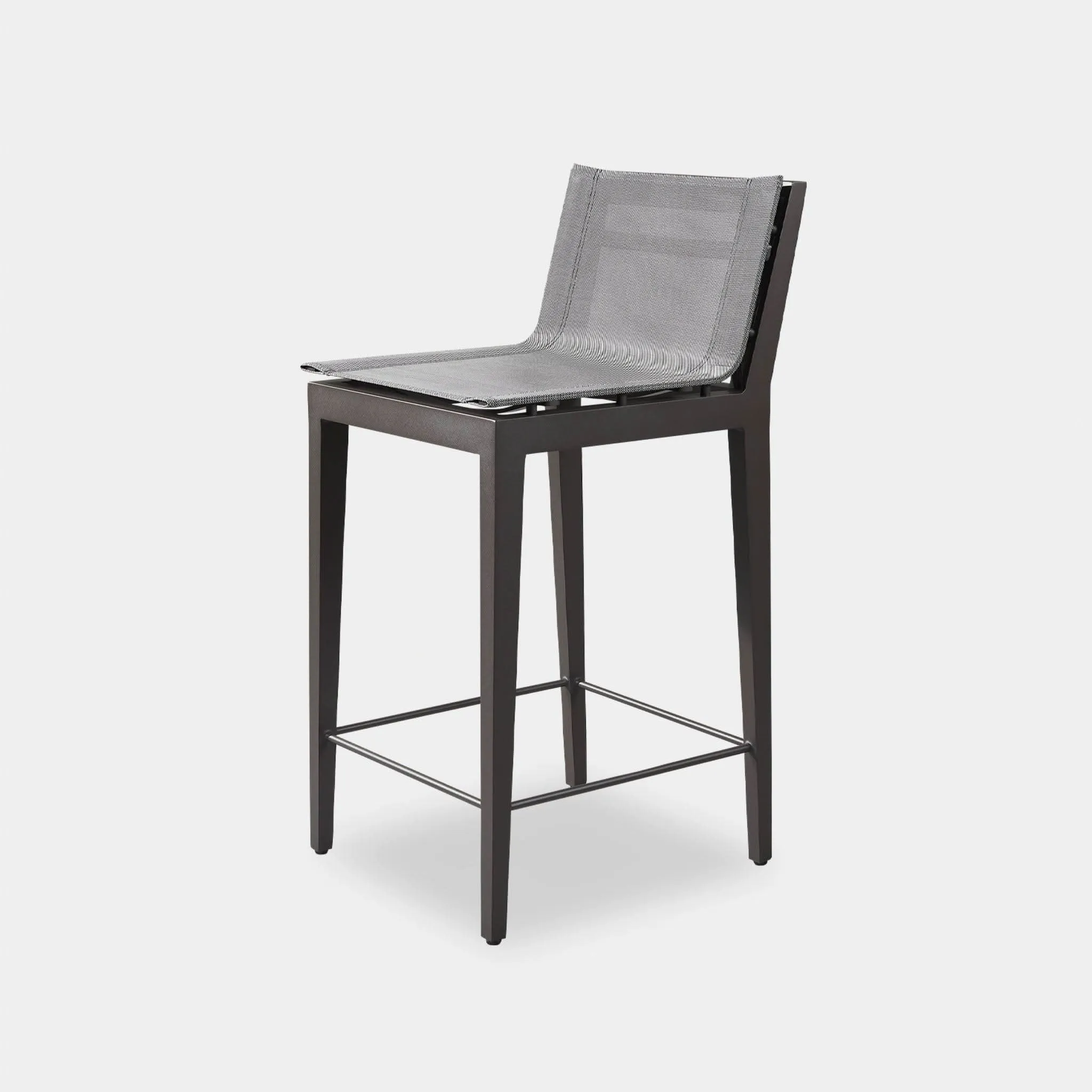 Byron Aluminum Bar Stool