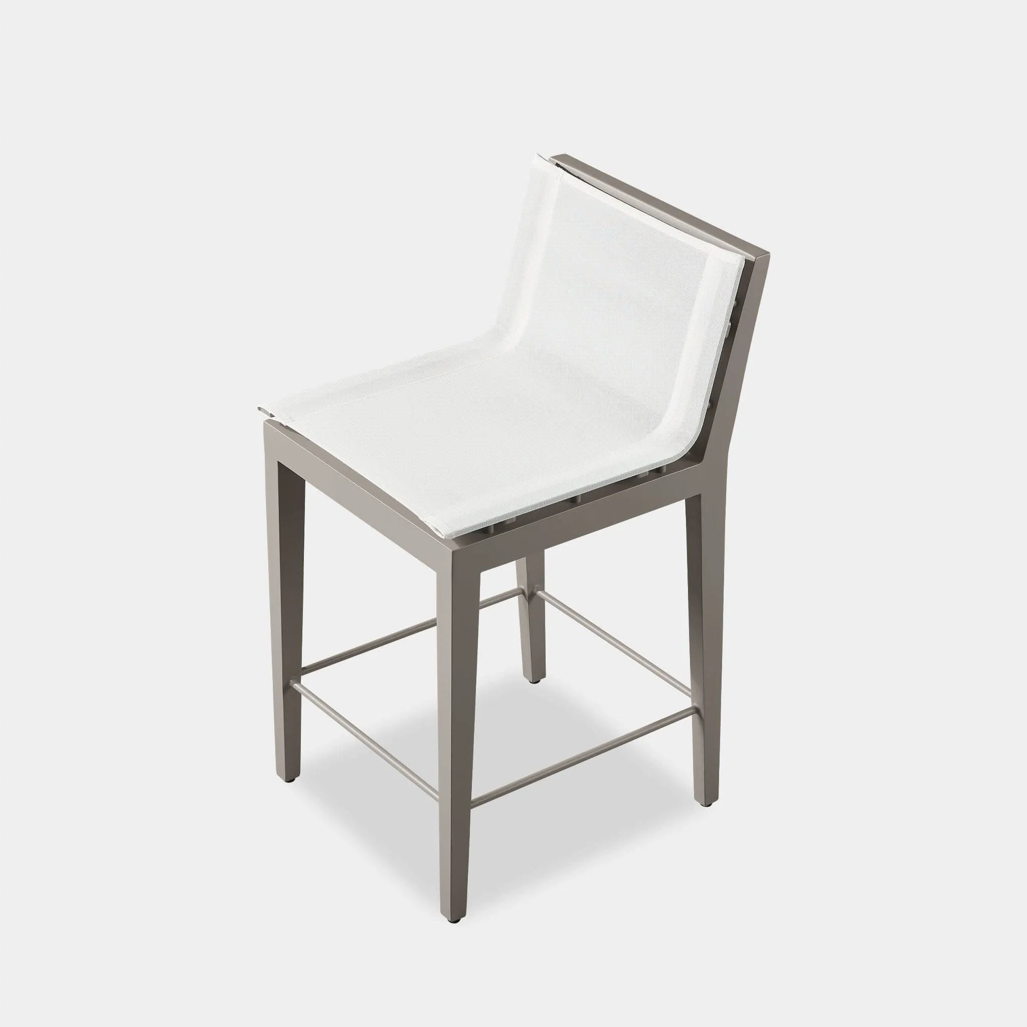 Byron Aluminum Bar Stool