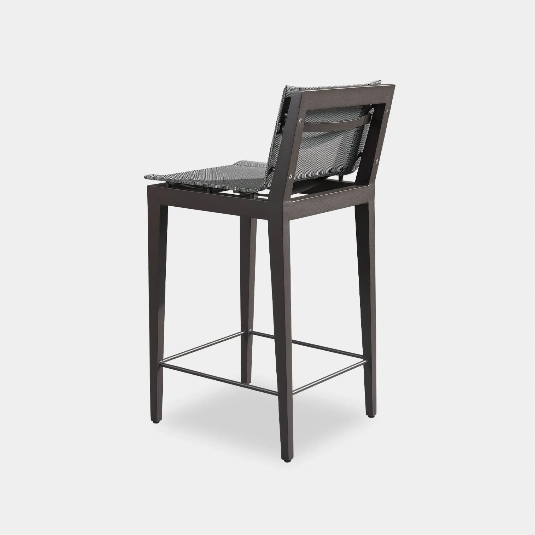 Byron Aluminum Bar Stool