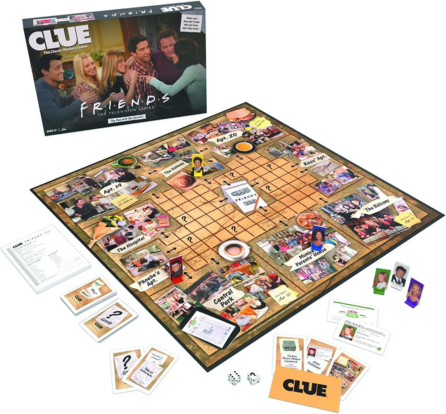 Clue Friends Edition Mystery Board Game