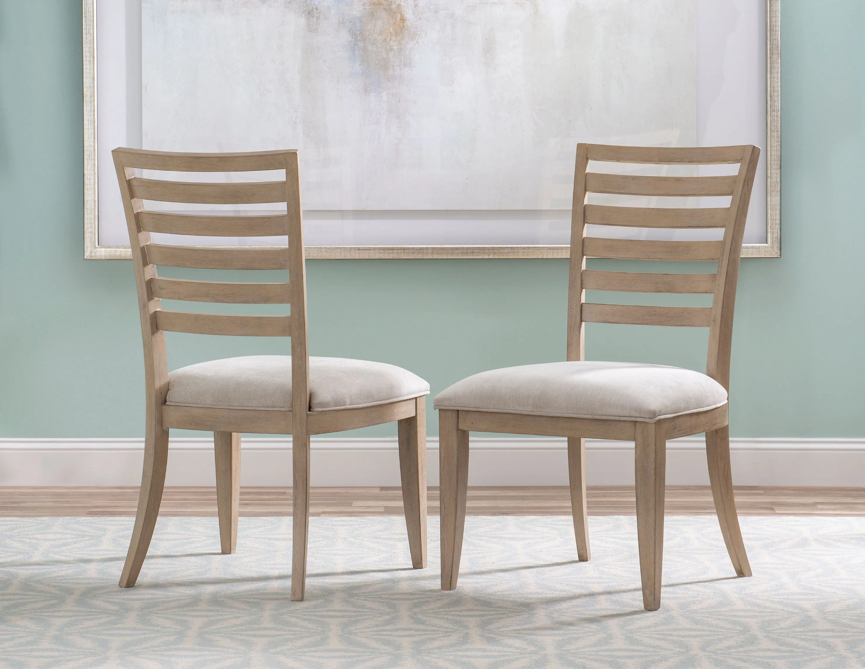 Coastal Sand 5-Pc 48" Round Dining Set