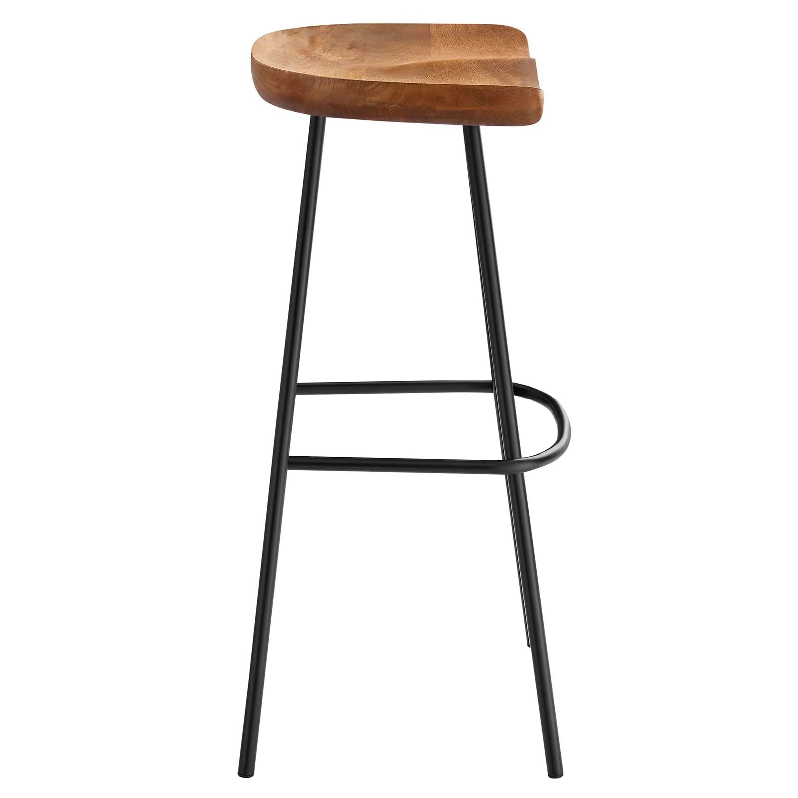 Concord Backless Wood Bar Stools - Set of 2 by Modway