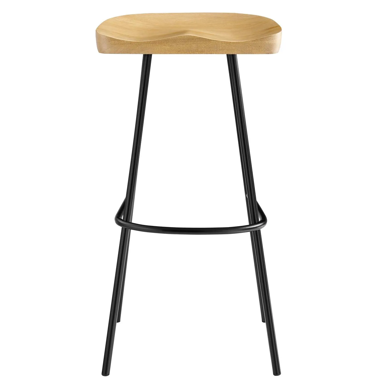 Concord Backless Wood Bar Stools - Set of 2 by Modway