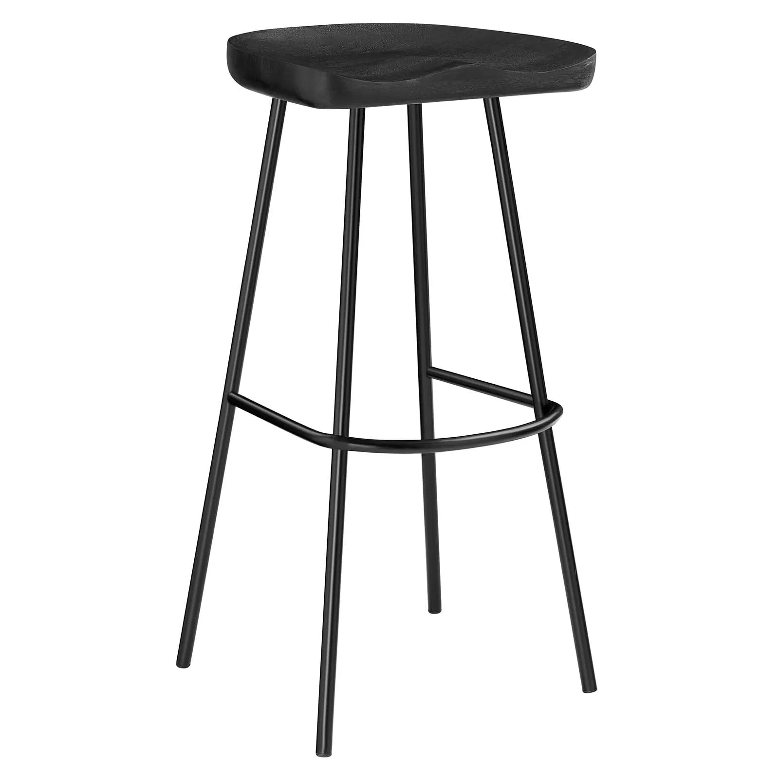 Concord Backless Wood Bar Stools - Set of 2 by Modway