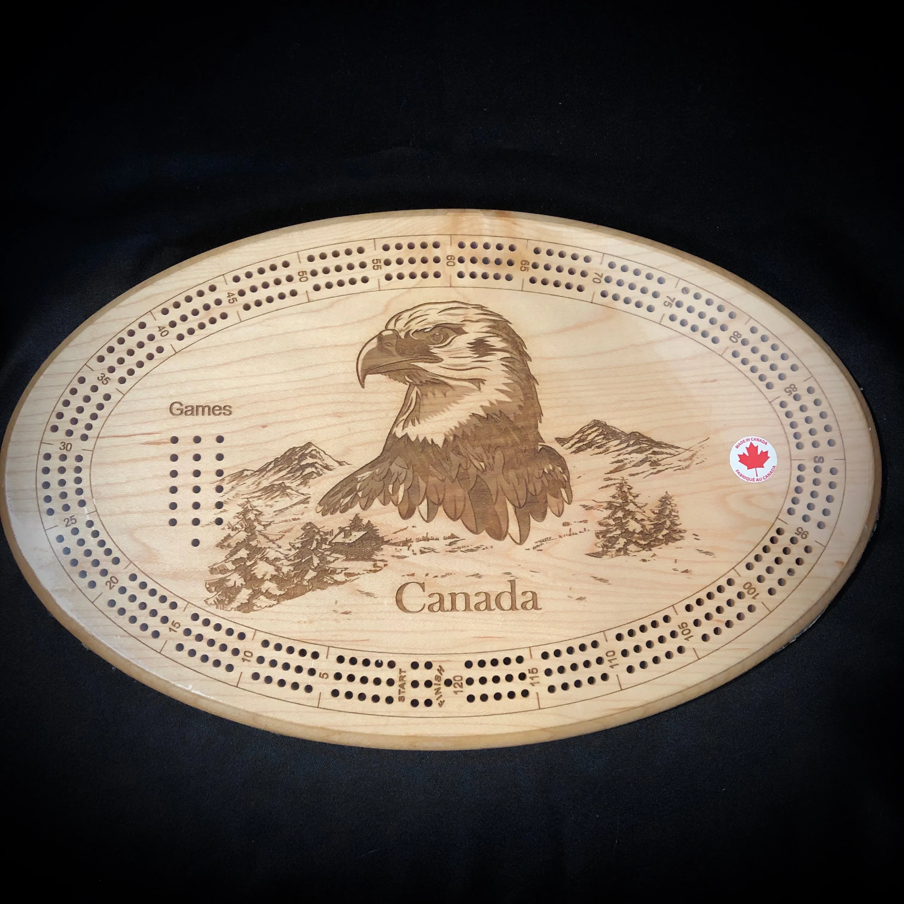 Crib Board - Eagle Head