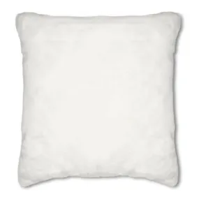 Dartmoor White Faux Fur Cushion