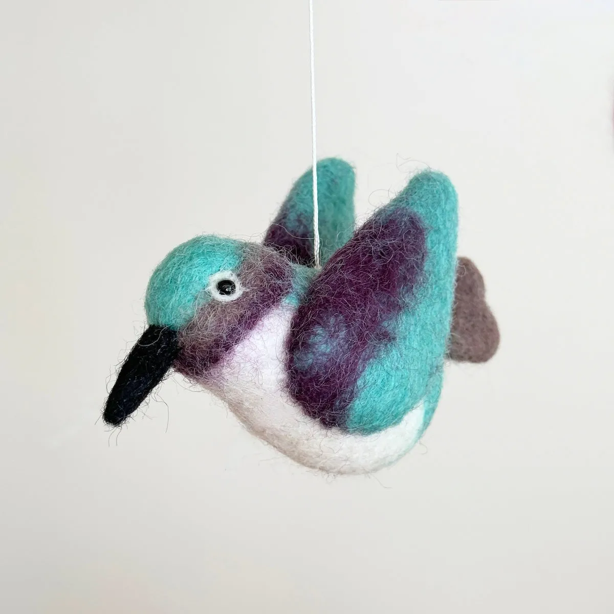 Felt Baby Mobile - Hummingbird