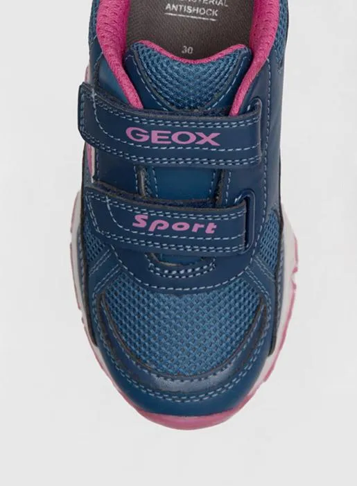 Geox Navy/Fuchsia Bernie Trainer