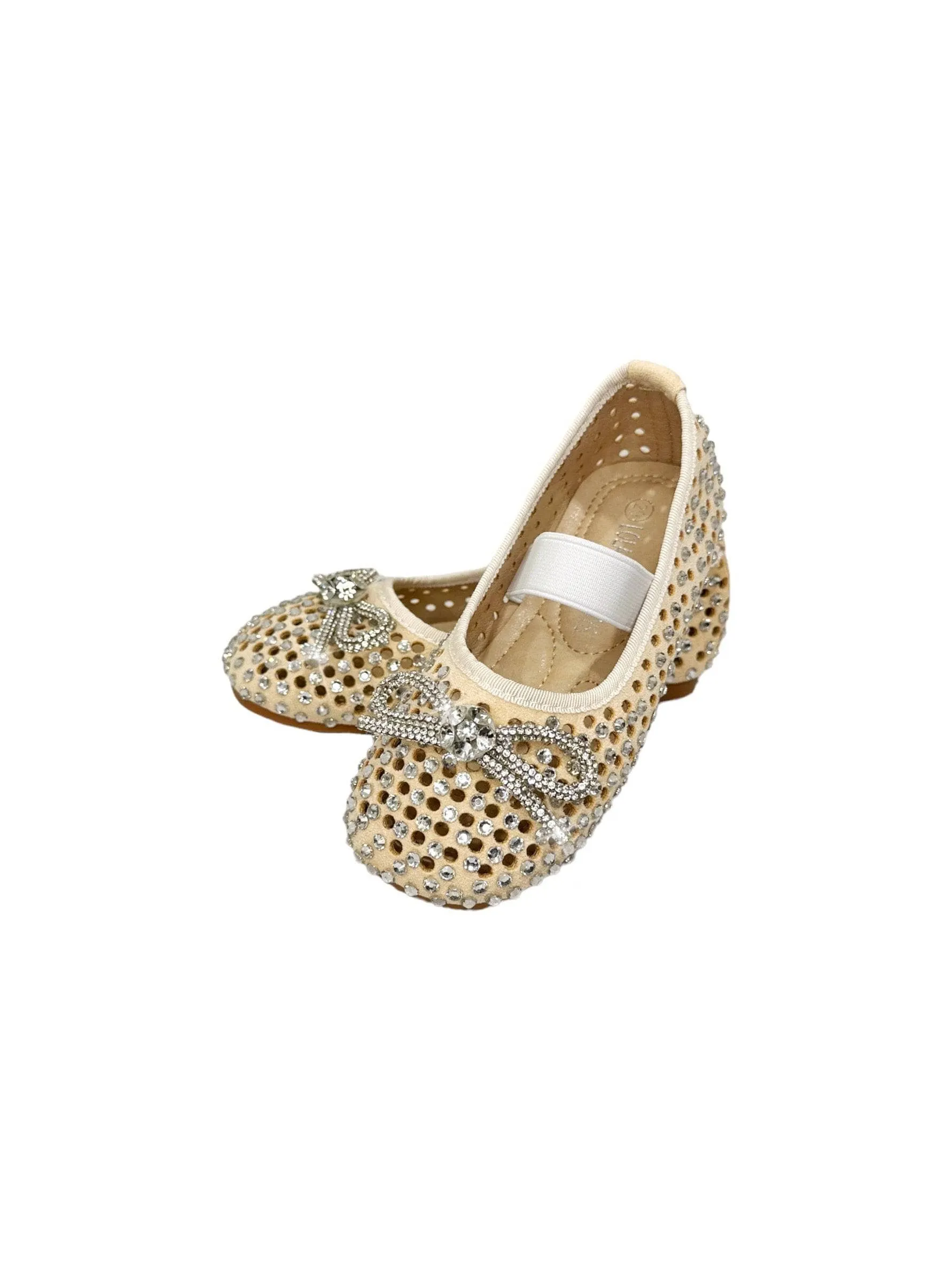 Golden Shimmer Ballet Flat