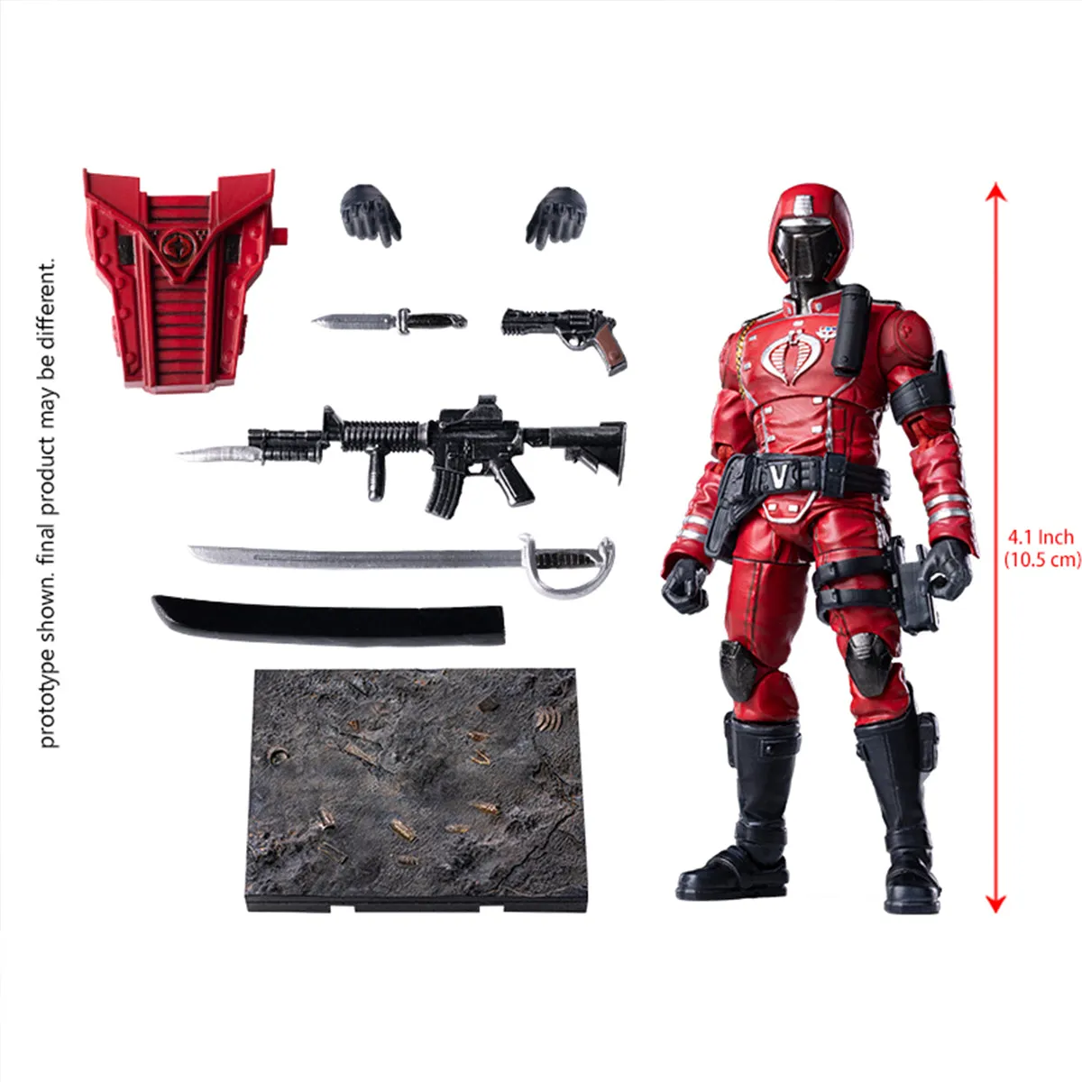 HiPlay HIYA G.I.JOE Crimson Guard, Action Figure Full Set