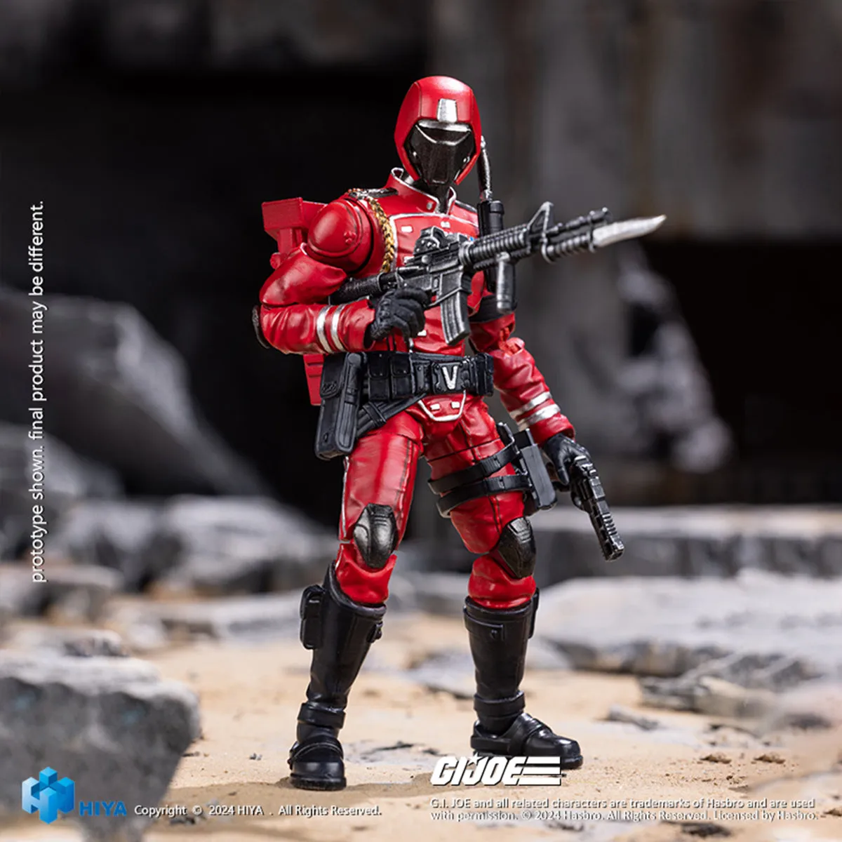 HiPlay HIYA G.I.JOE Crimson Guard, Action Figure Full Set