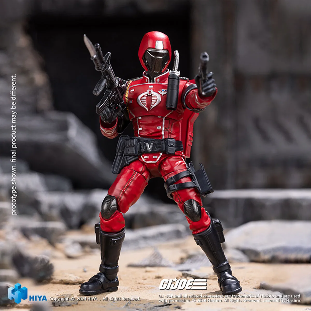 HiPlay HIYA G.I.JOE Crimson Guard, Action Figure Full Set