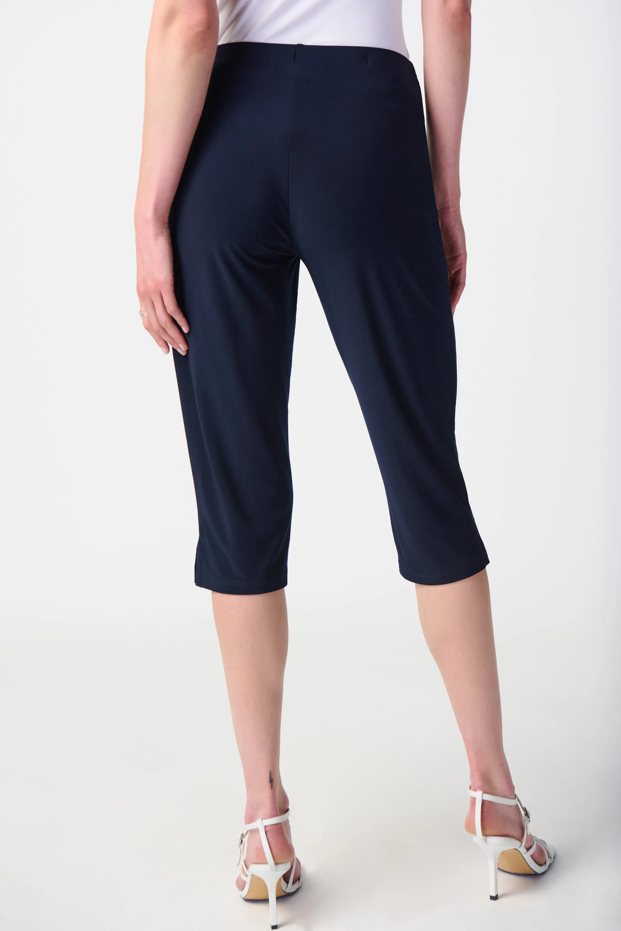 Joseph Ribkoff Silky Knit Pull-On Capri Pants