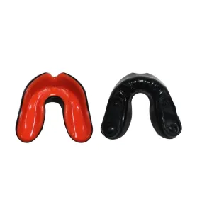 Kango Martial Arts Adults Boxing & MMA Red Black Mouth Guard [WS]