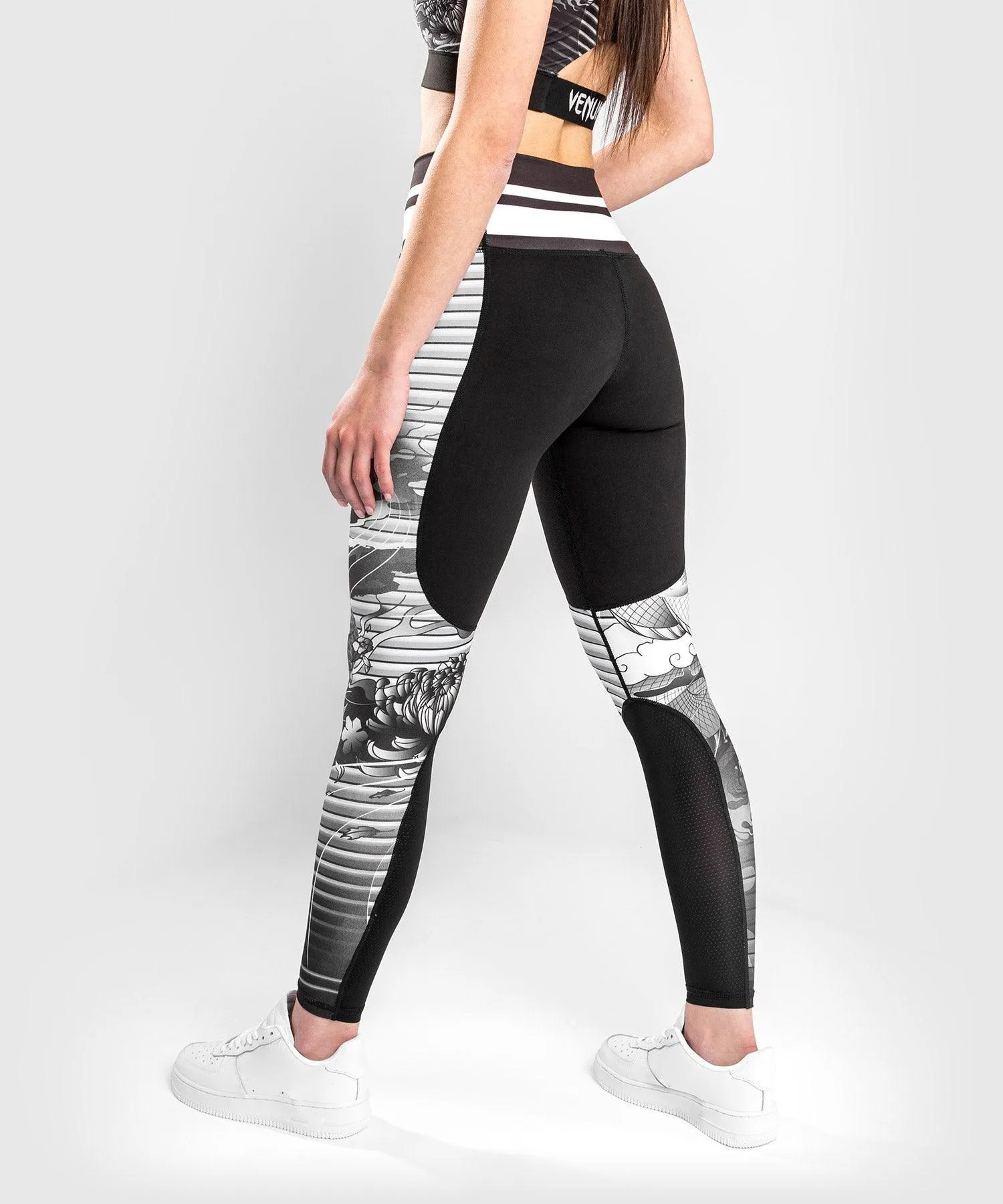 Legging Venum YKZ21 - Negro/Blanco