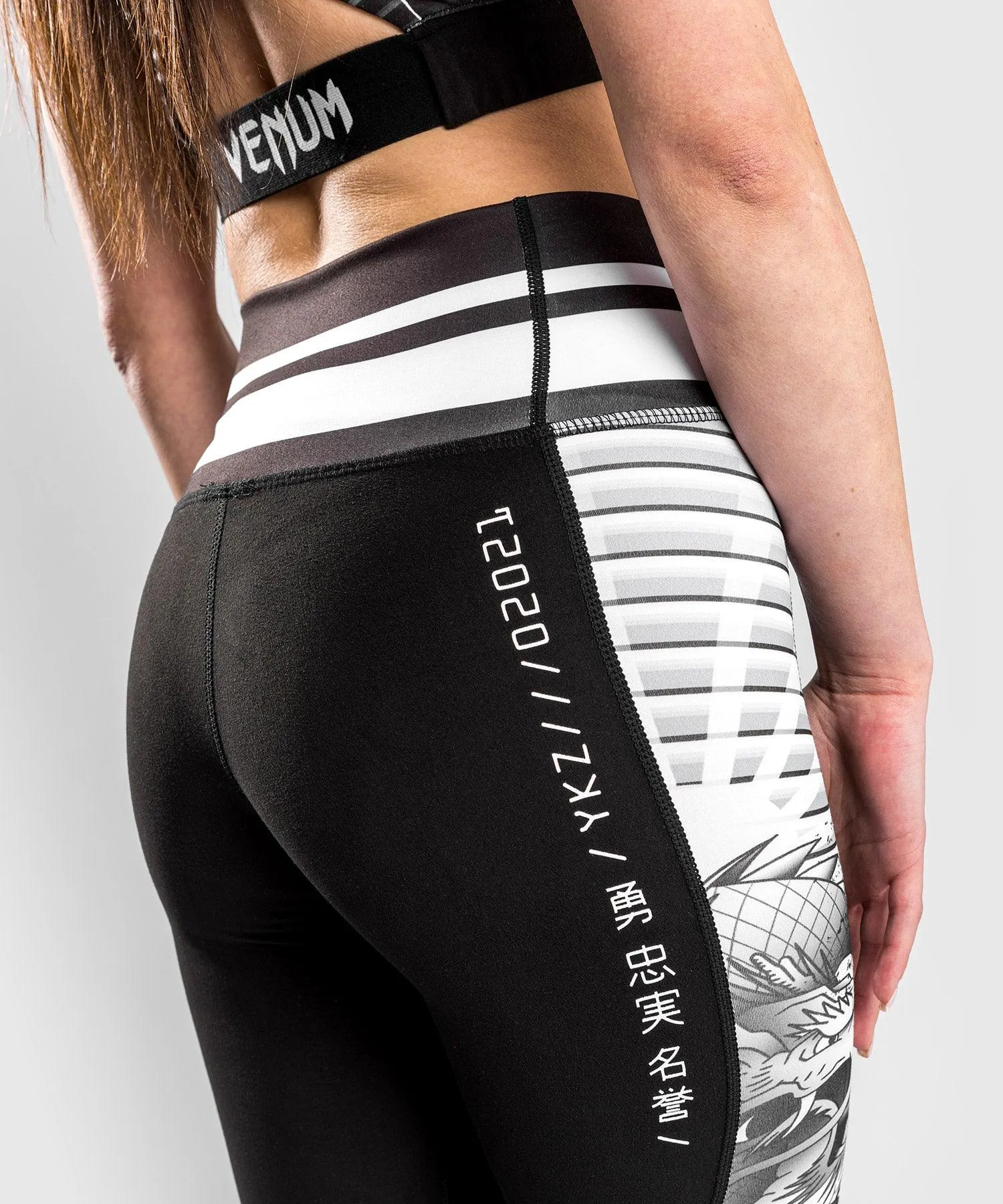 Legging Venum YKZ21 - Negro/Blanco