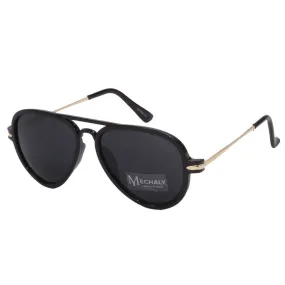 Mechaly Aviator Style Black Sunglasses