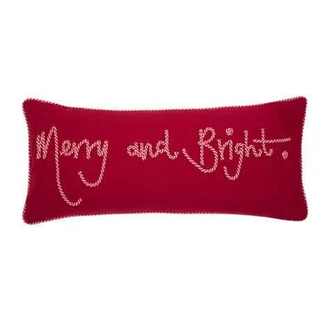 Merry and Bright Red Cushion