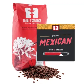 Organic Mexican Coffee, 5lb whole bean