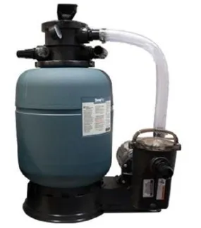 Sand Filter 19" system with 1.5HP pump