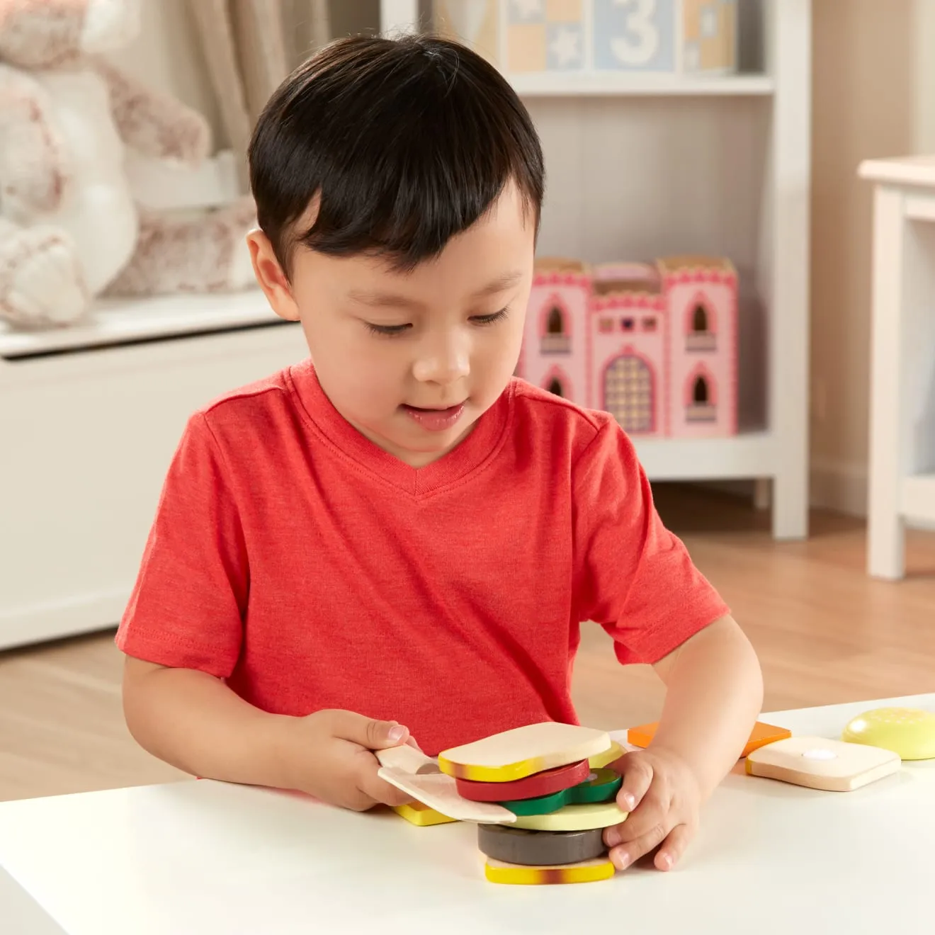 Sandwich Making Set - Wooden Play Food